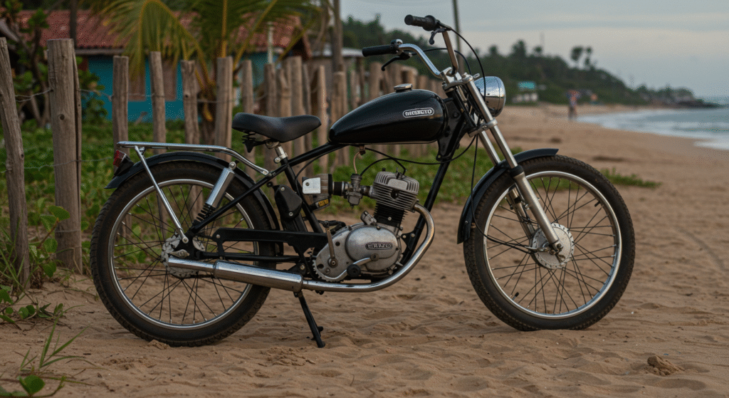 Bicicleta Motorizada Moskito Motor 80cc Kit Desmontado Caicara