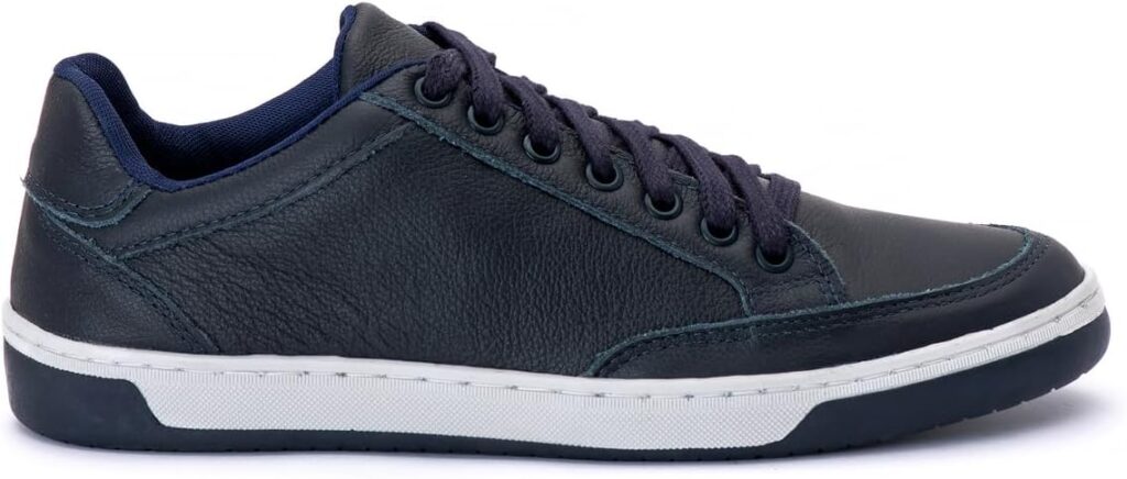 Tenis Masculino Em Couro Sapatenis Social Casual Confortavel