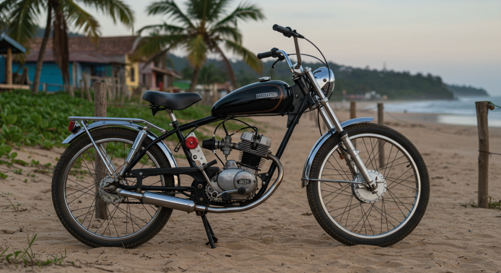 Bicicleta Motorizada Moskito Motor 80cc Kit Desmontado Caicara 1 2