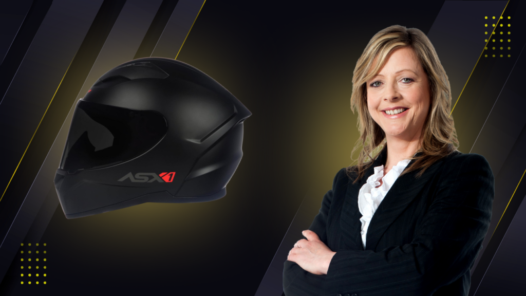 Capacete Moto ASX City Solid Preto Fosco