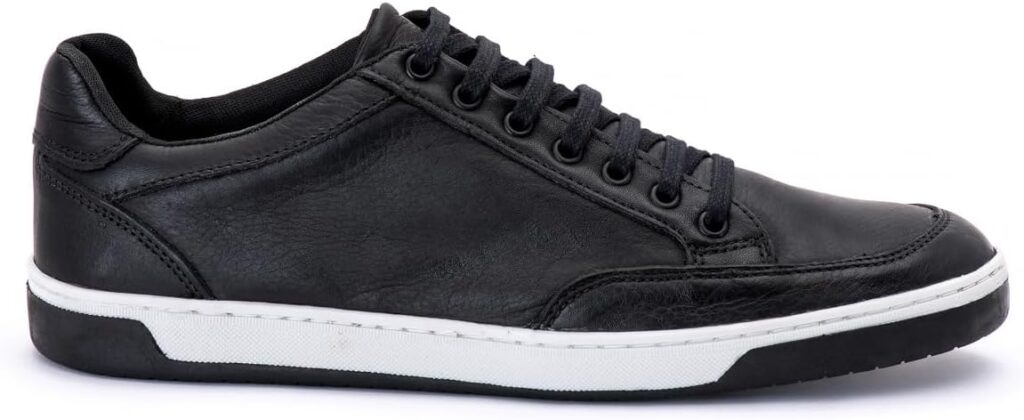 Tenis Masculino Em Couro Sapatenis Social Casual Confortavel